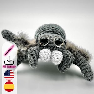 Jumping Spider Crochet Pattern