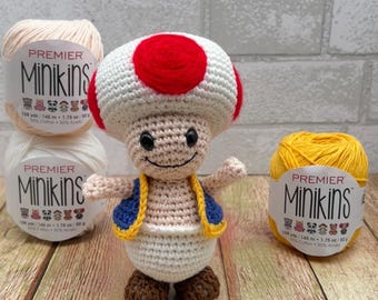 Toad Crochet Pattern