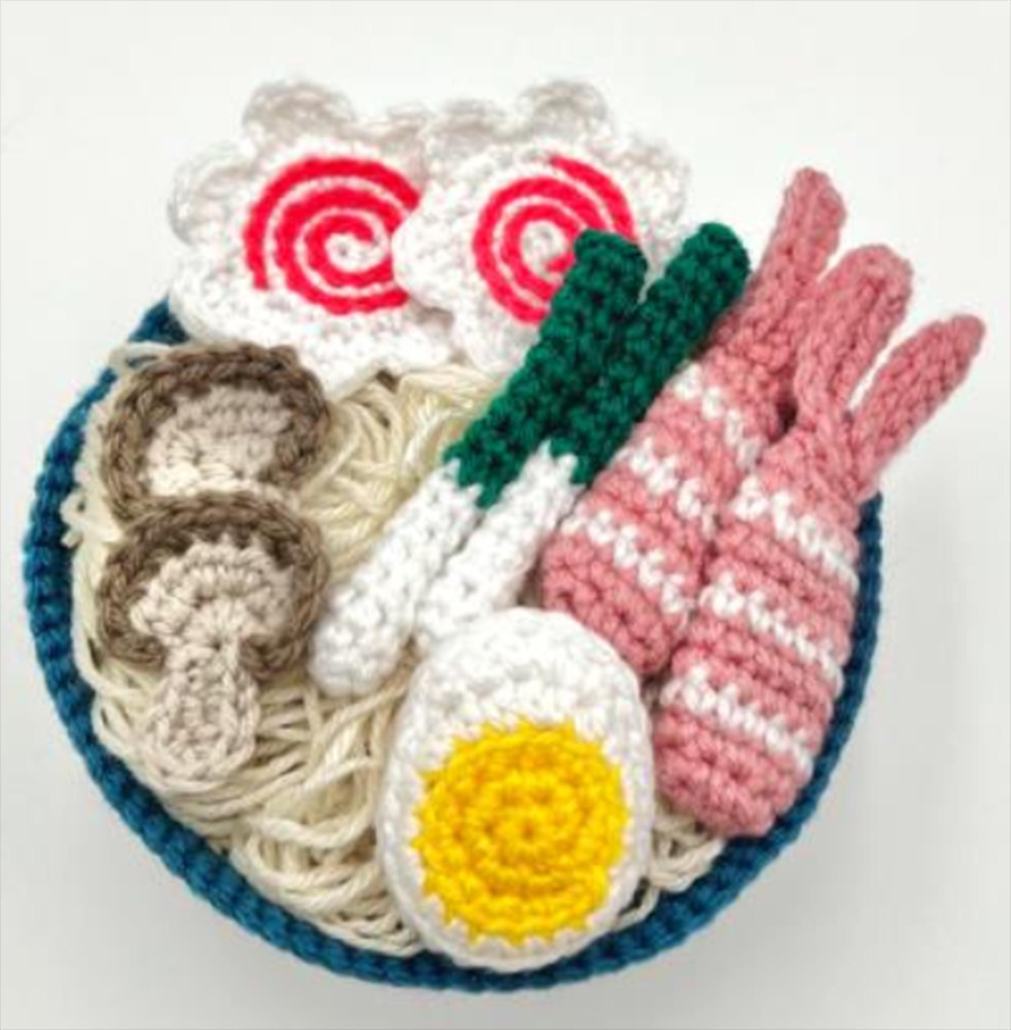 Cute Ramen Pattern Ramen Bowl Crochet Pattern - Etsy