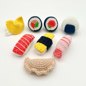 Patrón de crochet para restaurante de sushi