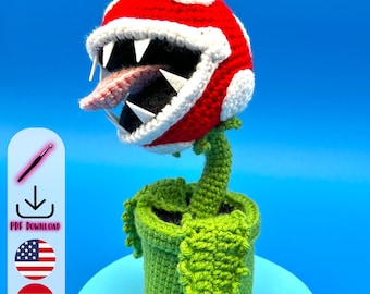Piranha Plant Crochet Pattern