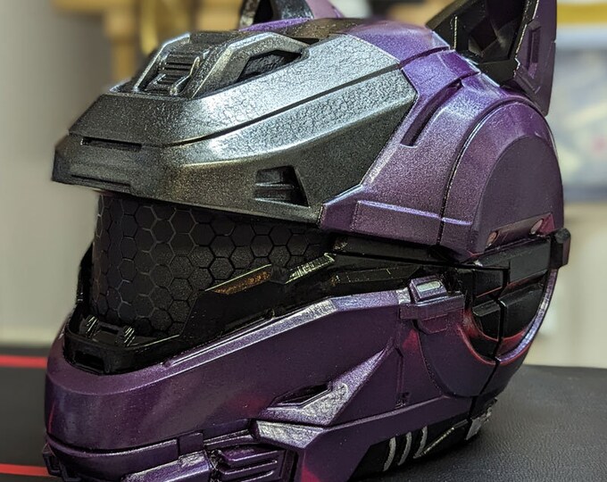 ISR Purrfect Audio cat Ears Helmet 3D Printed, Wearable Etsy