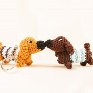 Crochet pattern dachshund (german language)