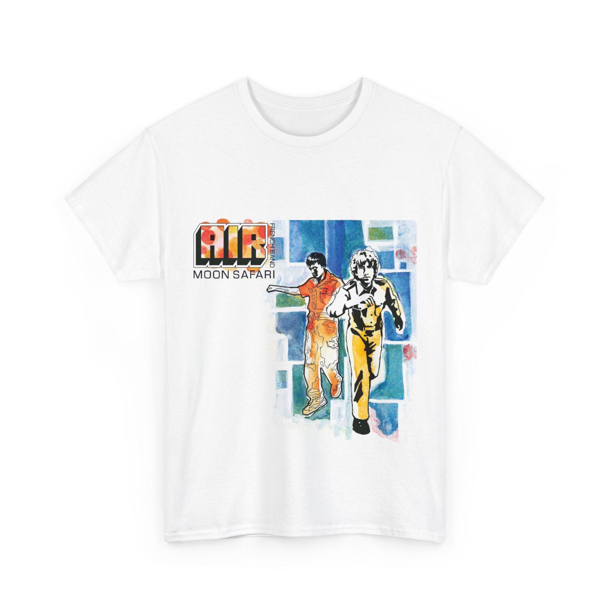T-Shirt Unisexe Cotton Short Sleeve 'Air Band Tour 2 Sides' - Toutes Tailles S à 3XL