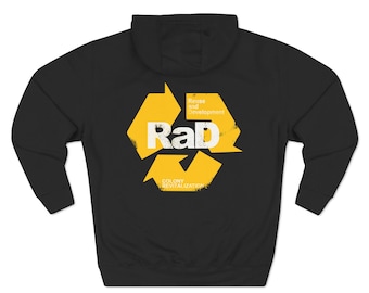 Sudadera con capucha de forro polar ARMORED CORE: Sudadera con gráfico del Rubicon Research Institute