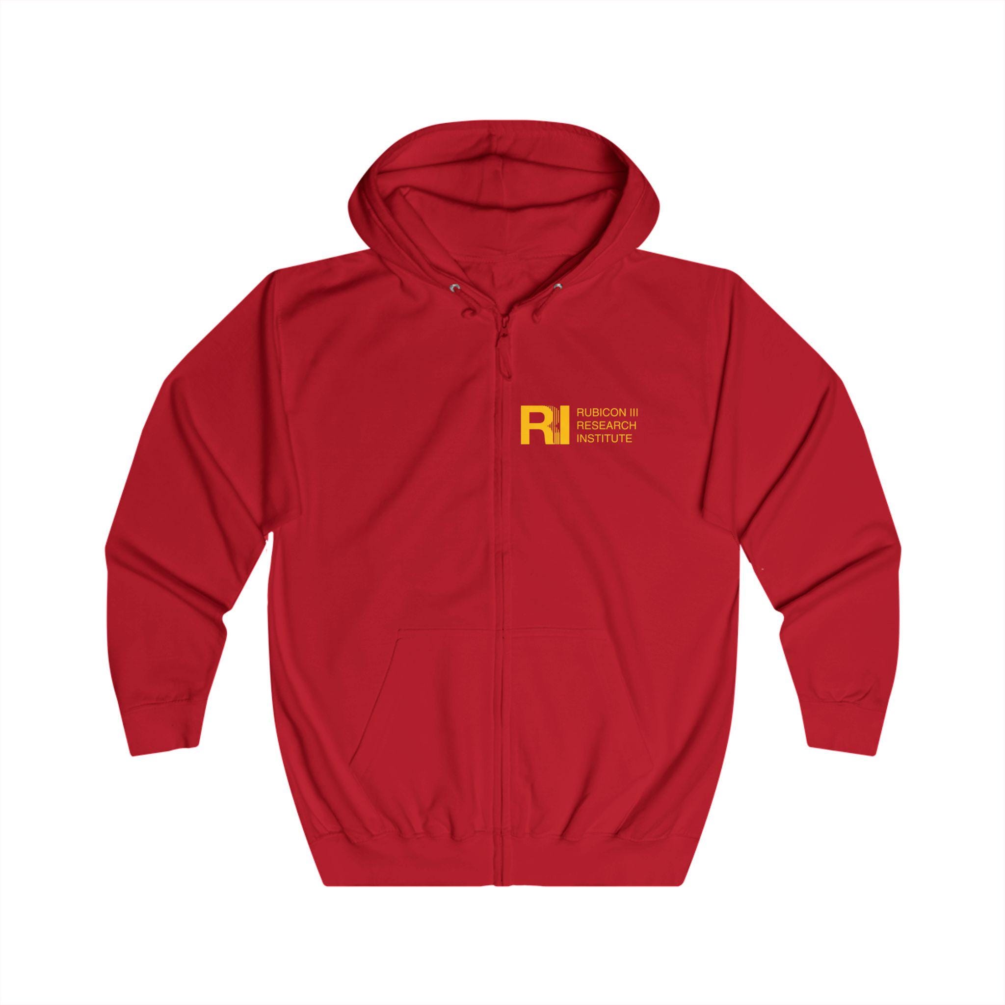 Armored Core Hoodie: Rubicon Research Institute Zip-up Sweatshirt