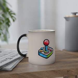 Joystick Magic Mug: Kids Color Changing Tea Cup