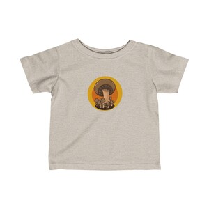 Paddenstoelen-T-shirt voor peuters