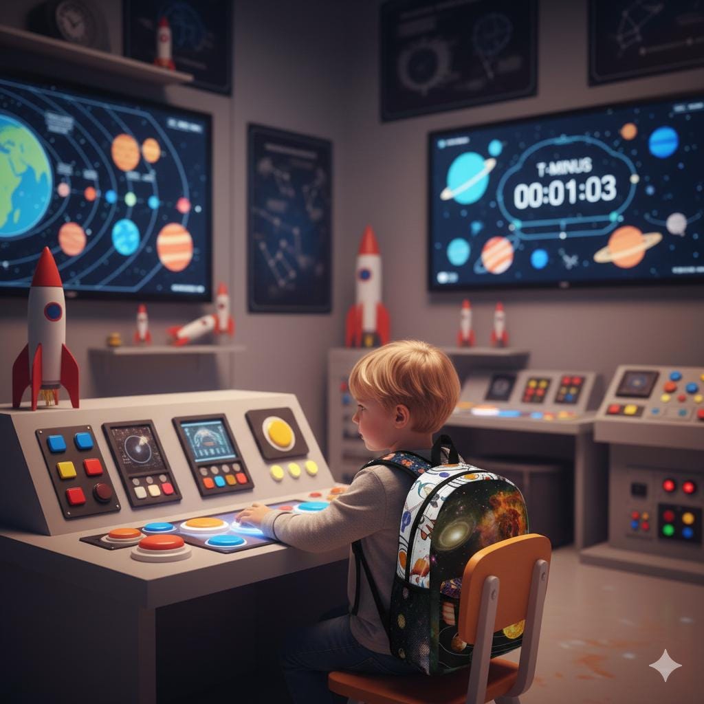 Solar System Planets Backpack | Space Nebula Rockets Galaxy Print ...