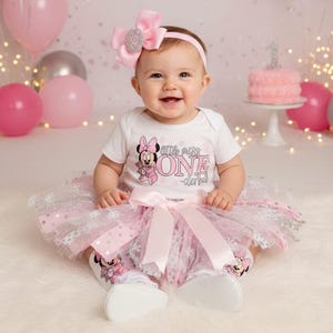 long sleeve minnie mouse tutu dress Girls' Minnie Velvet Tutu Dress 8