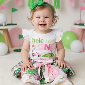 Pink and Green Golf Dress - Etsy