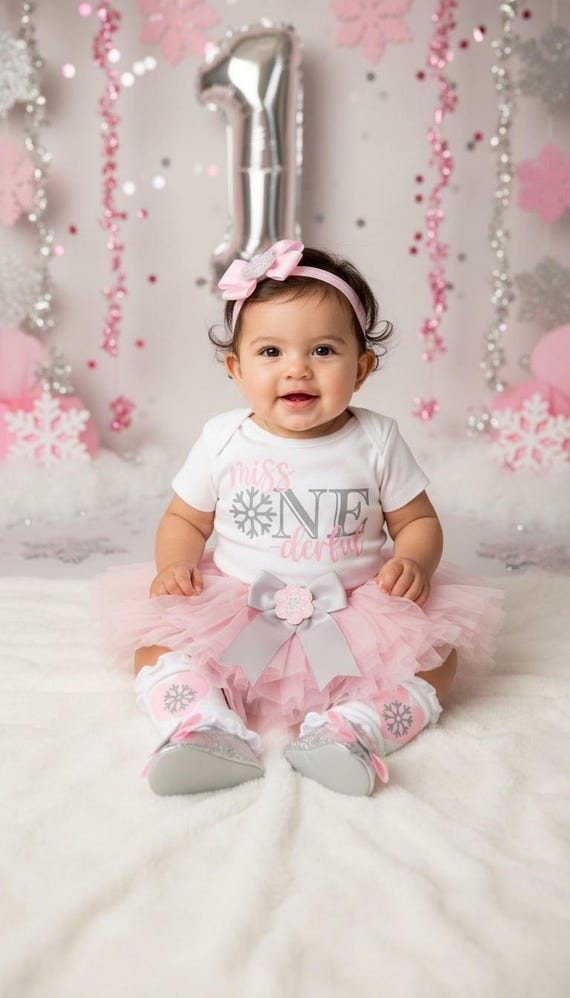 first birthday dress for baby girl winter Saylor Satin Pleated Floral Print Dress