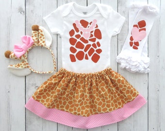 Giraffe Halloween Costume - baby/toddler halloween costume, first halloween, toddler halloween costume, giraffe custume girl, zoo animal