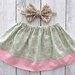 Child Ballerina Print Layered Skirt – Bunny Skirt main image 1