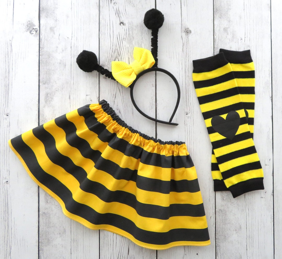 Bee Halloween Costume Accessories Set Just Add a Black Shirt Baby Girl