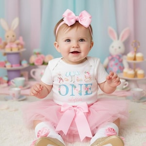 alice in wonderland first birthday dress Alice in Wonderland Dress Up with Headband main image 0