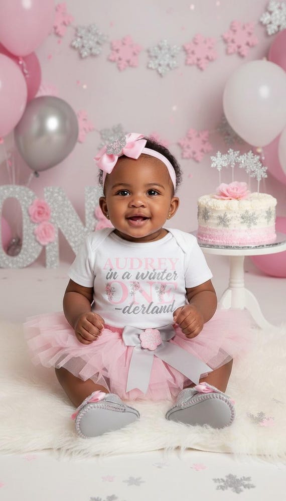 first birthday dress for baby girl winter Winter ONEderland 1st Birthday Outfit