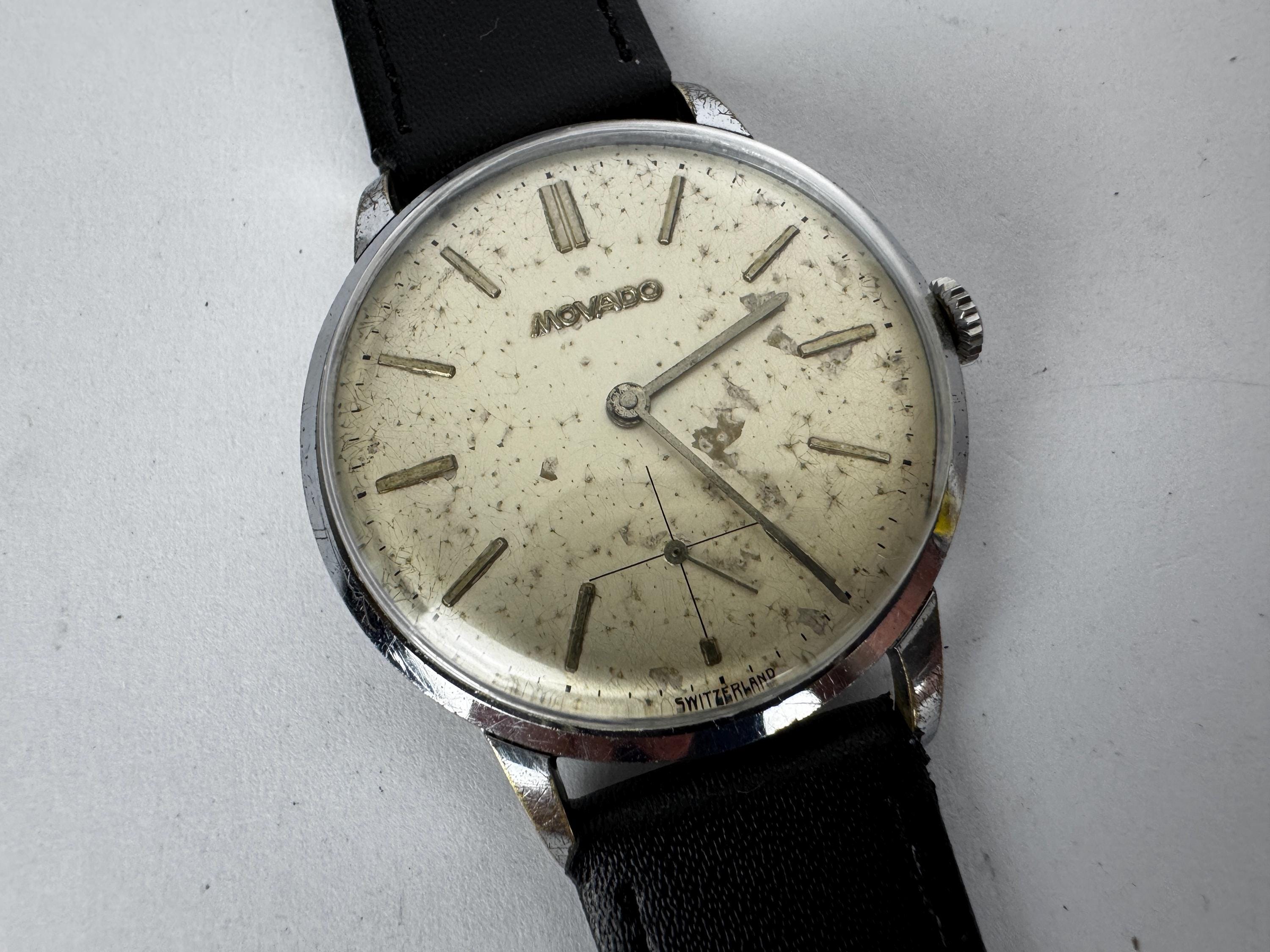 売り切りMOVADO ERMETO トラベルウォッチ 一部巻き上げジャンク品