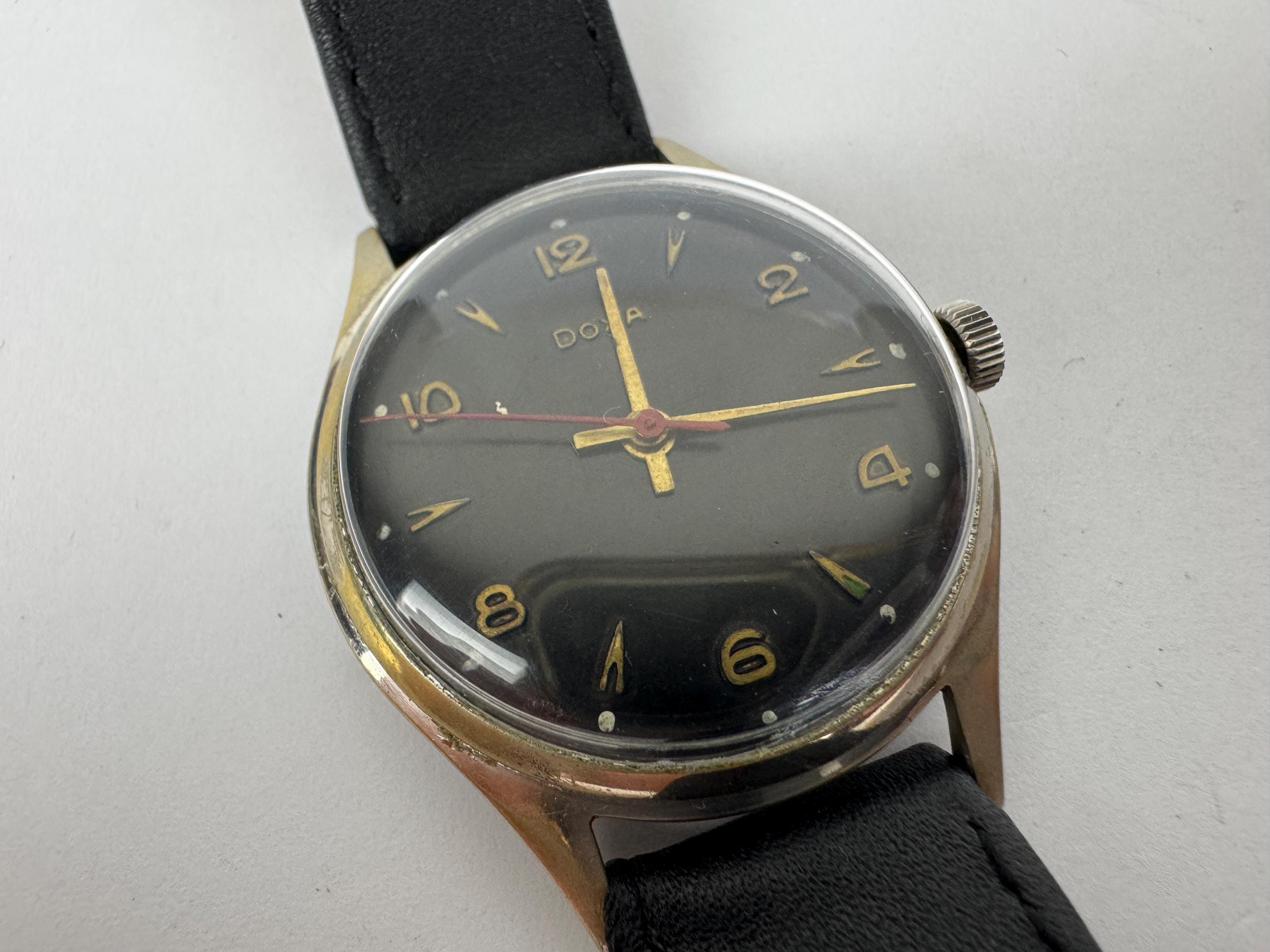 ⭐️OH済⭐️DOXA 手巻きメンズ腕時計　スイス　ビンテージ Doxa vintage - Etsy 日本