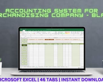 Double Entry Bookkeeping Excel Template