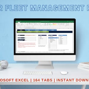 Car Fleet Business Management Excel Template