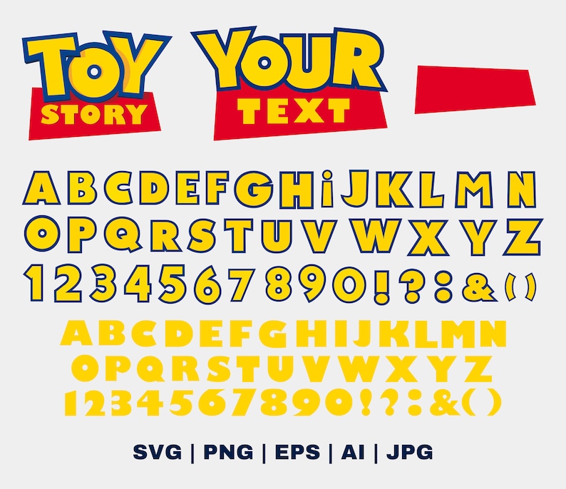 Toy Story Font