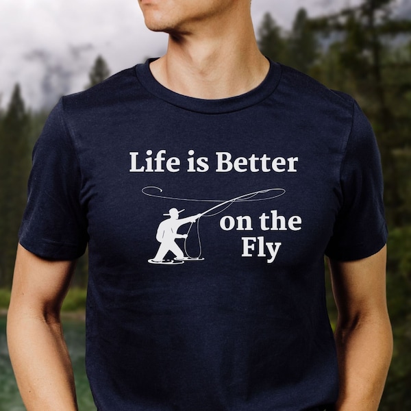Fly Fishing Shirt, Fly fishing Gifts, Fishing Gift, Fly Fishing, Fishing Shirt, Fishing Lure, Trout Fishing, Funny Fishing Shirt