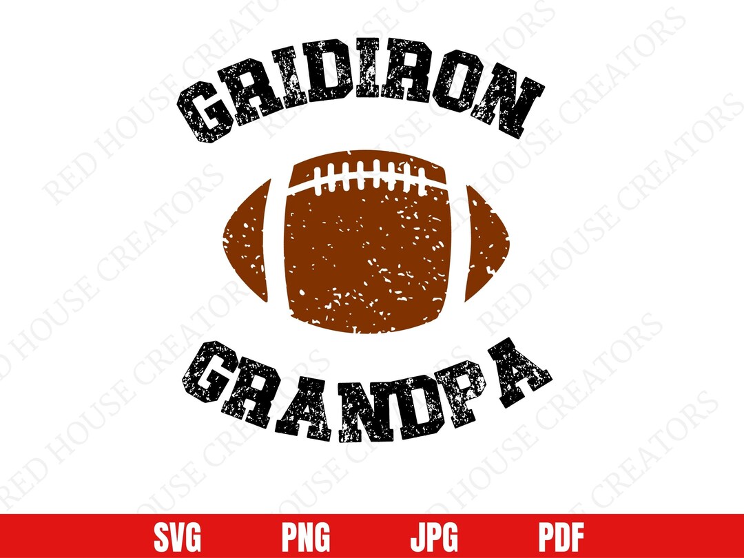 Football Grandpa Svg Png Football Shirt for Grandpa Football - Etsy