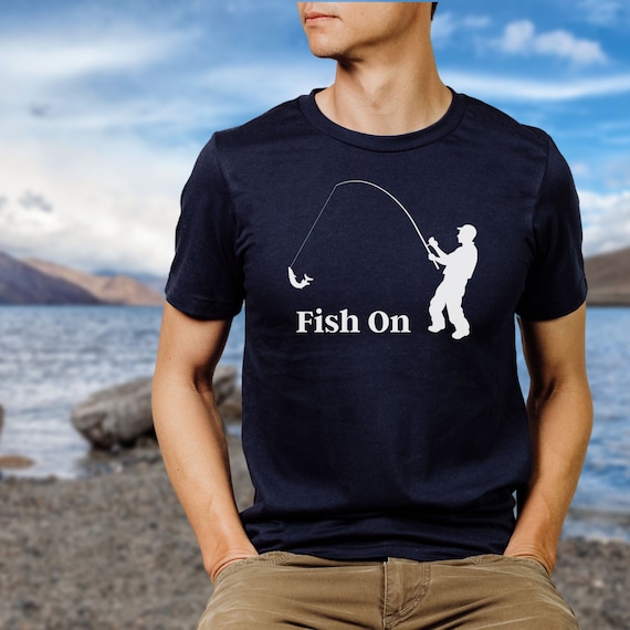 Fishing Shirt for Men Fishing Gift for Men Fishing T-shirt Funny Fishing  Gift Fisherman Funny Fishing Tshirt for Dad Fishing Gift for Dad 