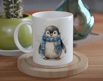 Penguin Mug - Cute coffee treat for penguin lovers