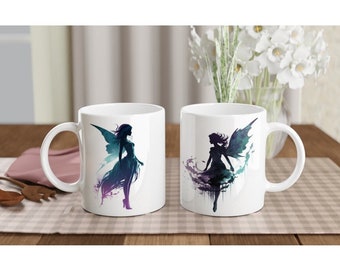 Fairy cup - Mystical coffee breaks with magical fairy creatures - cup with fairy - magical - cup with fairy