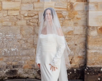 VELO DE NOVIA WREN / Velo de novia de dos capas