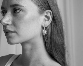Ada Petal Earrings | Sterling Silver Earrings