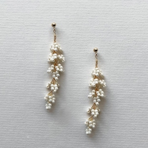 ELMLEY EARRINGS Bridal Earrings, Beaded Bridal Earrings image 3