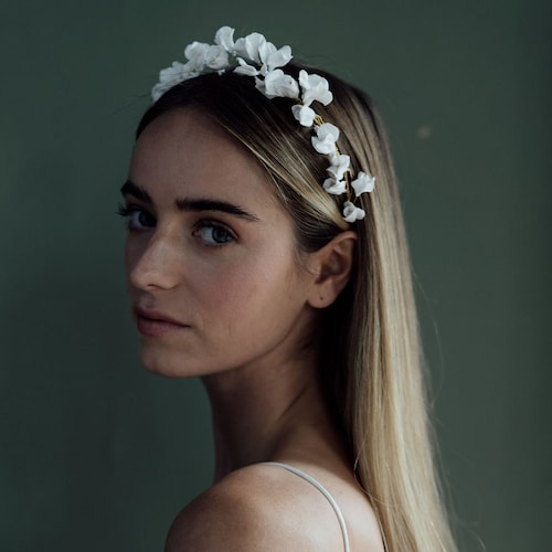 Eden B Studio CLAREMONT HAIRPINS | Bridal Hairpins, Silk Flower Hairpins CLAREMONT HAIRPINS | Bridal Hairpins, Bridal Hair  main image 4