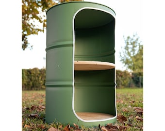 Ölfasszubehör - Industriebedarf - Barschrank - Fasstisch - Stehtisch - Ölfasszubehör - Ölfass-Design