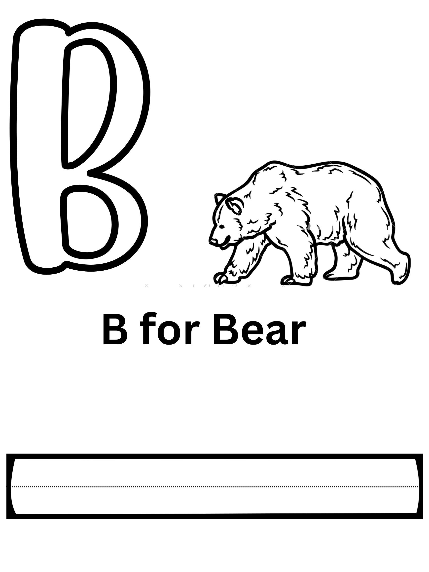 Printable Alphabet Coloring Pages for Preschoolers Teach Kids - Etsy