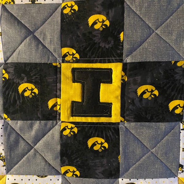 Iowa Hawkeyes Quilt