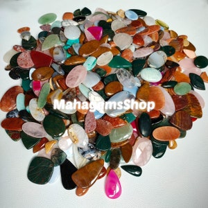 Mix Gems Lot Natural Cabochon Gemstones, Mix Lot Bulk