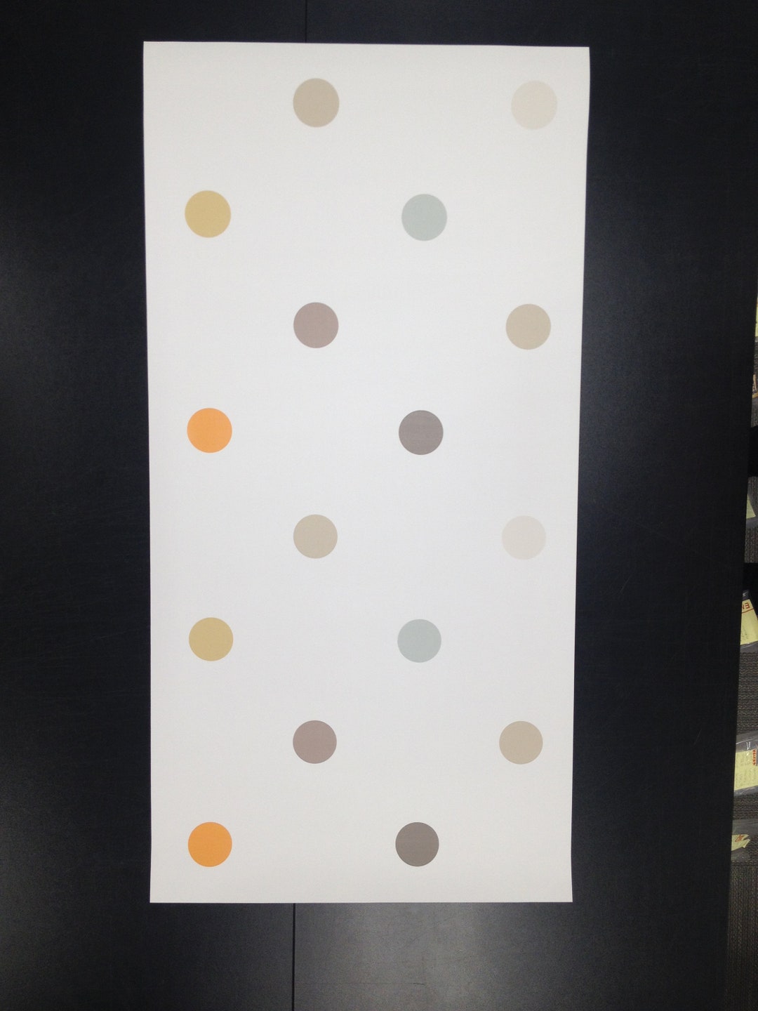 Polka Dot DIY Sticker Panel - 2ft X 4ft - 9031-48 - Dorm Decor - Etsy