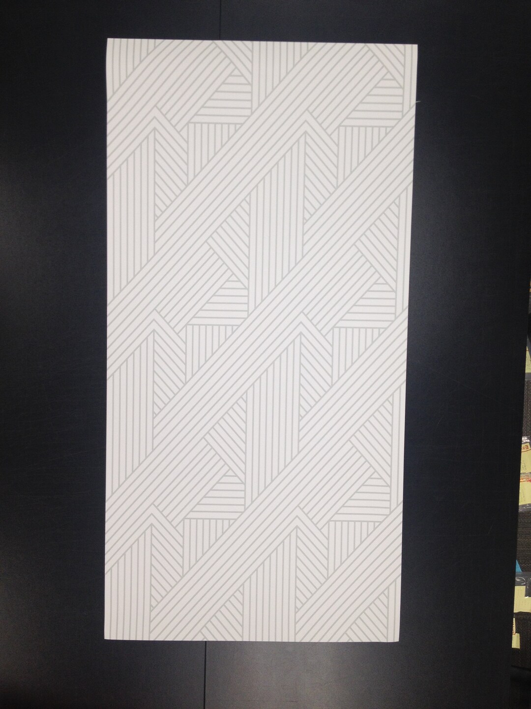 Interwoven Parquet Pattern DIY Sticker Panel - 2ft X 4ft - 9243-48 ...