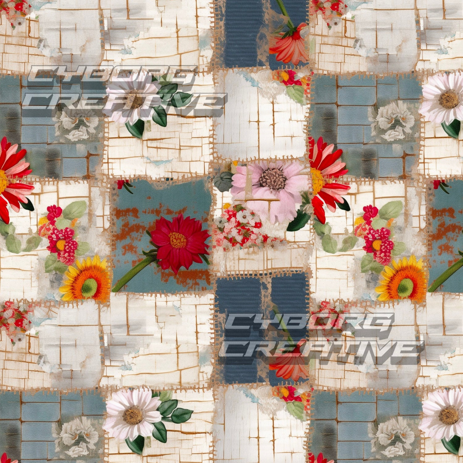Roses Flowers Digital Paper Junk Journal Paper Pack Printable Patterns ...