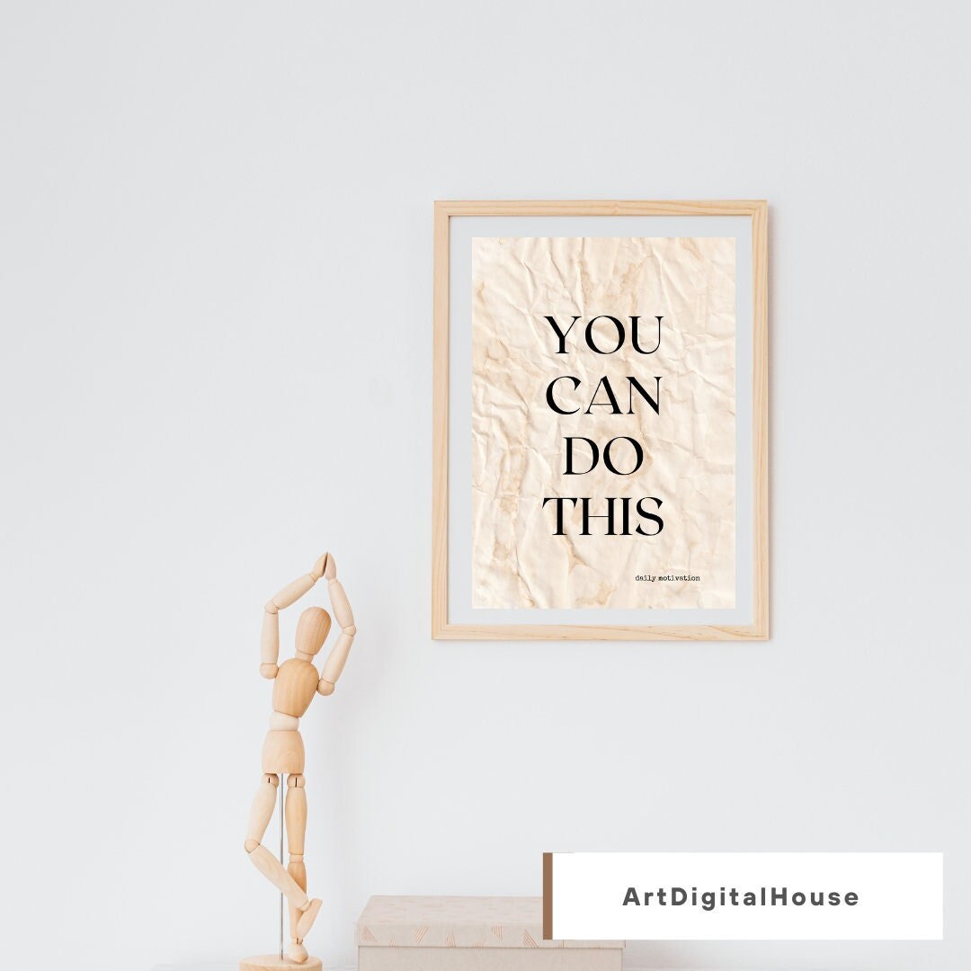 3 DIGITAL DOWNLOAD Files / Quote Print / Downloadable Prints ...