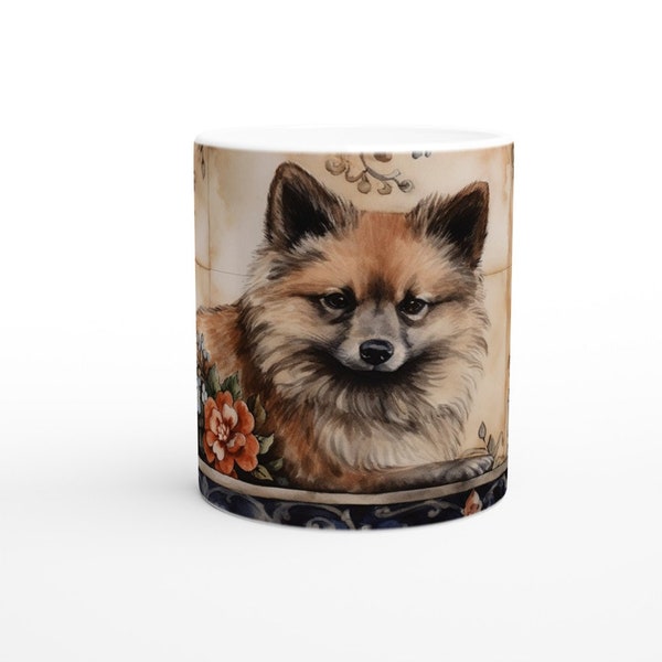 Dog Mug German Spitz Mittel, Dog Breed Mug, Dog Lover, Great Gift Idea