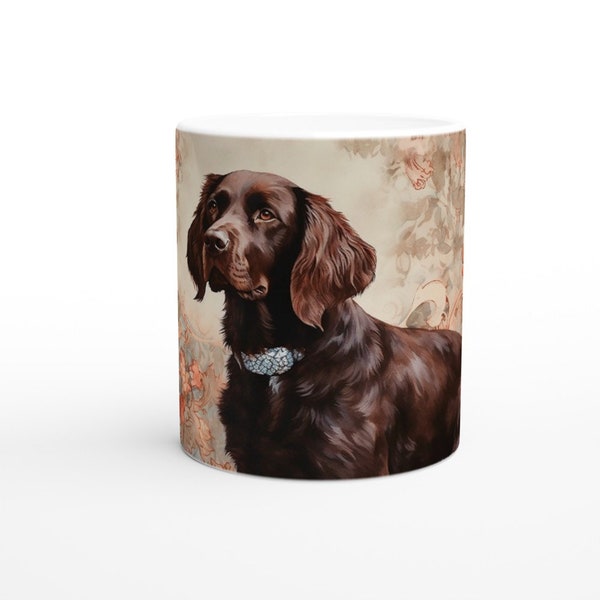 Dog Mug German Longhaired Pointer, Dog Breed Mug, Dog Lover, Great Gift Idea