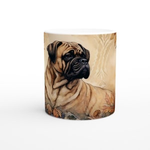 Dog Mug Bullmastiff, Dog Breed Mug, Dog Lover, Great Gift Idea