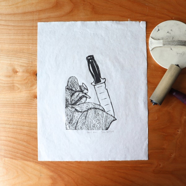 Relief Printmaking Etsy