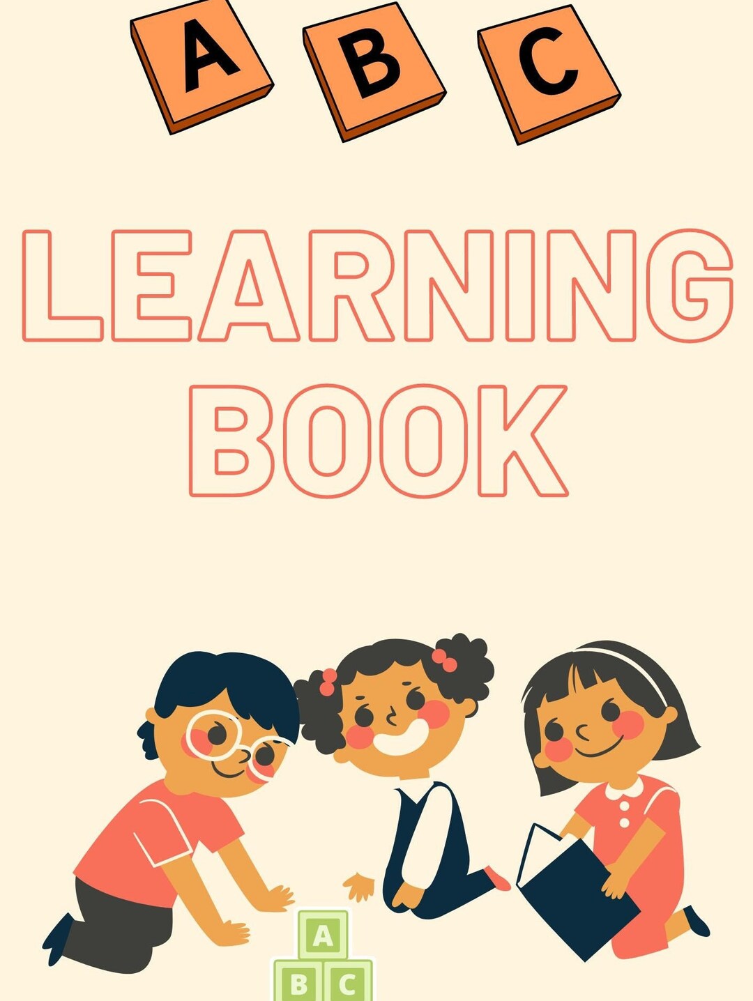 ABC - LEARNING BOOK - Etsy