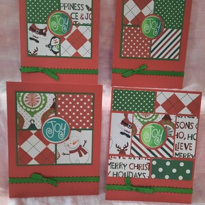 Christmas/Holiday 4 card set.