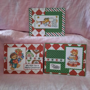 Christmas/Holiday 3 card set.